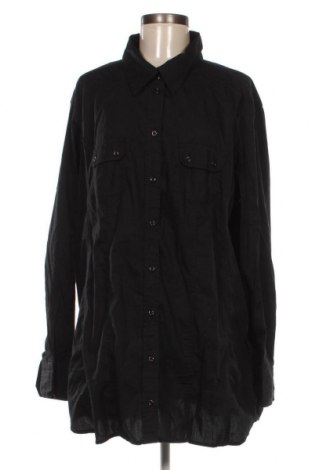 Γυναικείο πουκάμισο Maxi Blue, Μέγεθος 3XL, Χρώμα Μαύρο, Τιμή 7,67 €