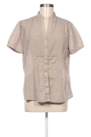 Γυναικείο πουκάμισο Michele Boyard, Μέγεθος XL, Χρώμα  Μπέζ, Τιμή 6,11 €