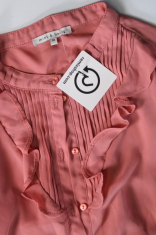 Γυναικείο πουκάμισο Mint & Berry, Μέγεθος M, Χρώμα Ρόζ , Τιμή 5,12 €