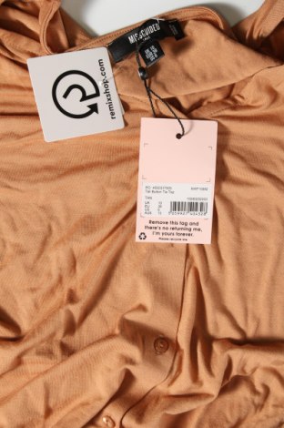 Дамска риза Missguided, Размер M, Цвят Оранжев, Цена 13,60 лв.