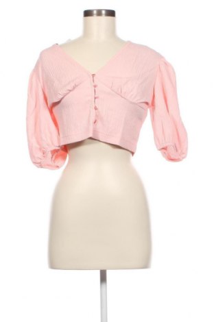 Γυναικείο πουκάμισο Monki, Μέγεθος M, Χρώμα Ρόζ , Τιμή 4,91 €