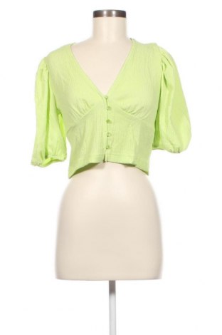 Γυναικείο πουκάμισο Monki, Μέγεθος M, Χρώμα Πράσινο, Τιμή 7,22 €