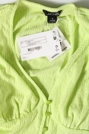 Dámska košeľa  Monki, Veľkosť S, Farba Zelená, Cena  7,22 €
