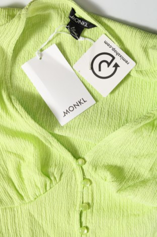 Дамска риза Monki, Размер XS, Цвят Зелен, Цена 8,40 лв.