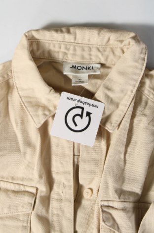 Дамска риза Monki, Размер XS, Цвят Екрю, Цена 25,00 лв.