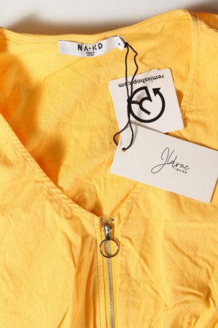 Дамска риза NA-KD, Размер S, Цвят Оранжев, Цена 11,55 лв.