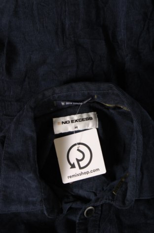 Γυναικείο πουκάμισο No Excess, Μέγεθος M, Χρώμα Μπλέ, Τιμή 8,41 €