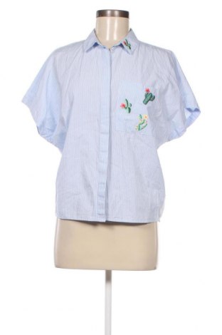Γυναικείο πουκάμισο ONLY, Μέγεθος S, Χρώμα Μπλέ, Τιμή 10,23 €