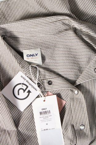 Γυναικείο πουκάμισο ONLY, Μέγεθος M, Χρώμα Γκρί, Τιμή 3,56 €