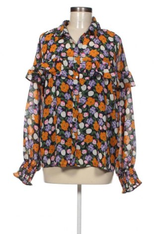 Γυναικείο πουκάμισο ONLY, Μέγεθος XL, Χρώμα Πολύχρωμο, Τιμή 14,23 €