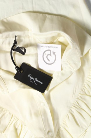 Γυναικείο πουκάμισο Pepe Jeans, Μέγεθος L, Χρώμα Εκρού, Τιμή 45,09 €