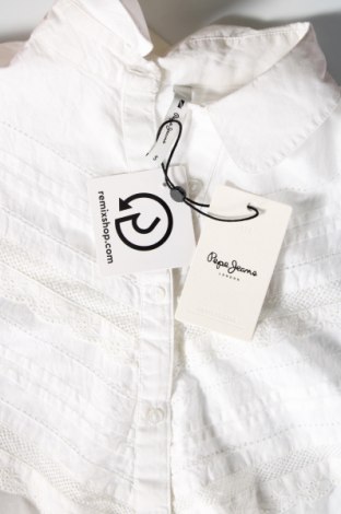 Γυναικείο πουκάμισο Pepe Jeans, Μέγεθος S, Χρώμα Λευκό, Τιμή 31,73 €