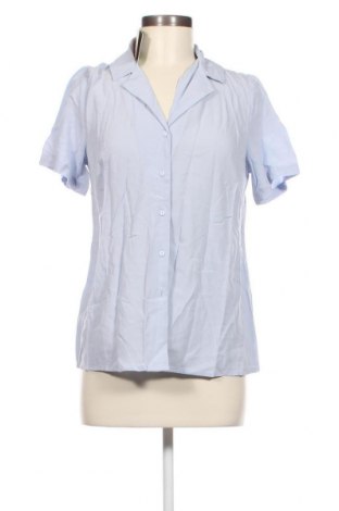Γυναικείο πουκάμισο Pieces, Μέγεθος S, Χρώμα Μπλέ, Τιμή 8,30 €