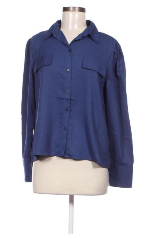 Γυναικείο πουκάμισο Pieces, Μέγεθος XS, Χρώμα Μπλέ, Τιμή 23,71 €
