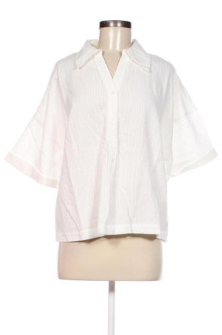 Γυναικείο πουκάμισο Pieces, Μέγεθος XL, Χρώμα Λευκό, Τιμή 23,71 €