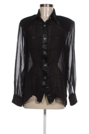 Γυναικείο πουκάμισο Pierre Cardin, Μέγεθος L, Χρώμα Μαύρο, Τιμή 13,75 €