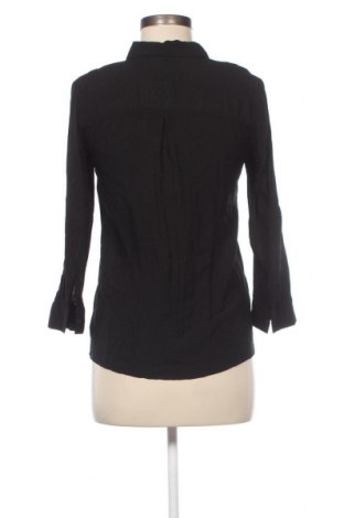 Дамска риза Pull&Bear, Размер S, Цвят Черен, Цена 13,55 лв.