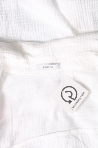Γυναικείο πουκάμισο Reserved, Μέγεθος L, Χρώμα Λευκό, Τιμή 7,80 €