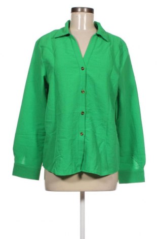 Дамска риза SHEIN, Размер M, Цвят Зелен, Цена 13,75 лв.