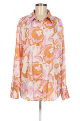 Γυναικείο πουκάμισο SHEIN, Μέγεθος XXL, Χρώμα Πολύχρωμο, Τιμή 6,52 €
