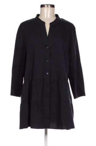 Γυναικείο πουκάμισο Samoon, Μέγεθος XL, Χρώμα Μαύρο, Τιμή 39,69 €