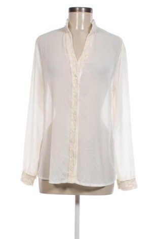 Γυναικείο πουκάμισο Schiffhauer, Μέγεθος L, Χρώμα Εκρού, Τιμή 17,44 €