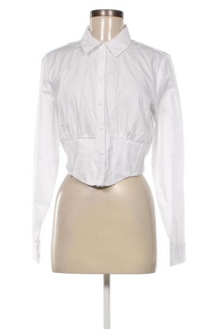 Γυναικείο πουκάμισο Sinsay, Μέγεθος L, Χρώμα Λευκό, Τιμή 12,28 €