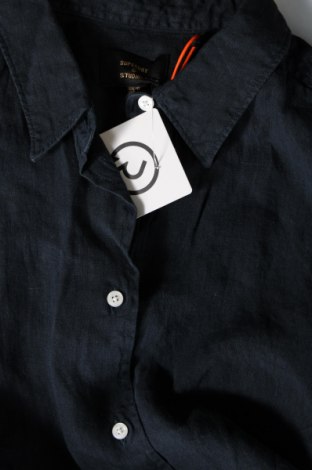 Γυναικείο πουκάμισο Superdry, Μέγεθος M, Χρώμα Μπλέ, Τιμή 38,56 €