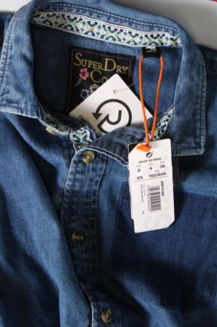 Dámska košeľa  Superdry, Veľkosť XS, Farba Modrá, Cena  18,60 €