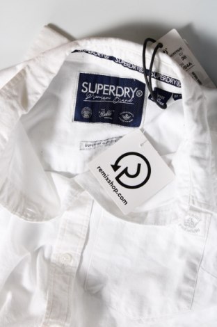 Γυναικείο πουκάμισο Superdry, Μέγεθος S, Χρώμα Λευκό, Τιμή 18,14 €