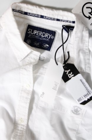 Дамска риза Superdry, Размер M, Цвят Бял, Цена 47,52 лв.