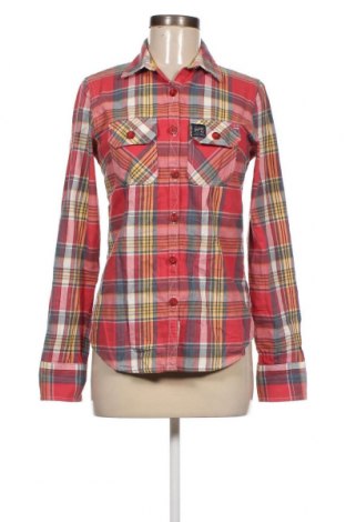 Γυναικείο πουκάμισο Superdry, Μέγεθος S, Χρώμα Πολύχρωμο, Τιμή 14,47 €