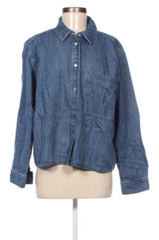 Γυναικείο πουκάμισο Tom Tailor, Μέγεθος XL, Χρώμα Μπλέ, Τιμή 17,88 €