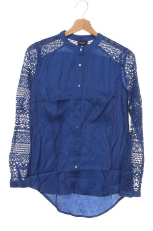 Γυναικείο πουκάμισο VILA, Μέγεθος XS, Χρώμα Μπλέ, Τιμή 14,08 €