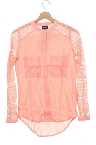 Γυναικείο πουκάμισο VILA, Μέγεθος XS, Χρώμα Ρόζ , Τιμή 13,37 €