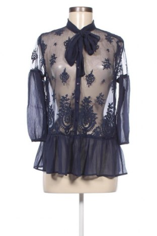 Γυναικείο πουκάμισο VILA, Μέγεθος L, Χρώμα Μπλέ, Τιμή 13,37 €