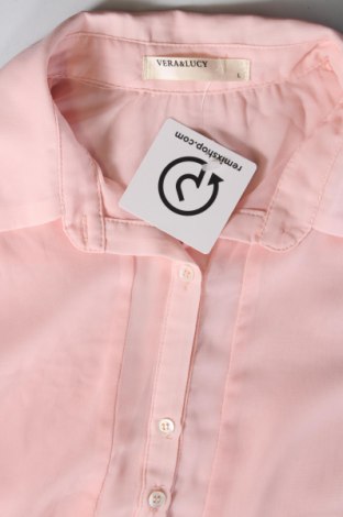 Дамска риза Vera & Lucy, Размер L, Цвят Розов, Цена 24,80 лв.
