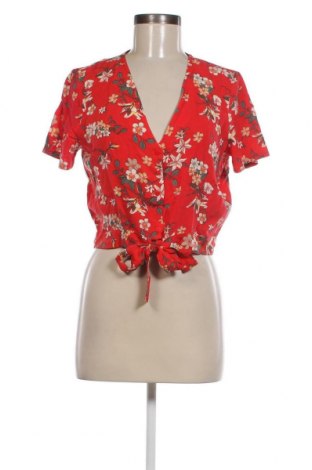Γυναικείο πουκάμισο Vero Moda, Μέγεθος M, Χρώμα Κόκκινο, Τιμή 12,00 €