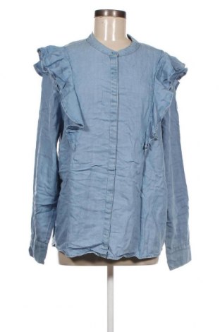 Γυναικείο πουκάμισο WE, Μέγεθος L, Χρώμα Μπλέ, Τιμή 4,02 €