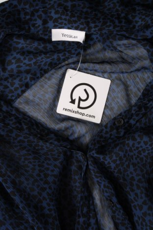 Γυναικείο πουκάμισο Yessica, Μέγεθος S, Χρώμα Μπλέ, Τιμή 3,84 €
