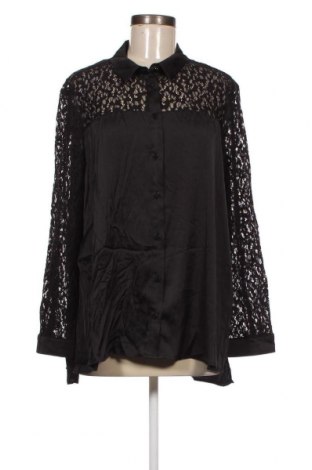 Γυναικείο πουκάμισο Yessica, Μέγεθος XXL, Χρώμα Μαύρο, Τιμή 15,46 €