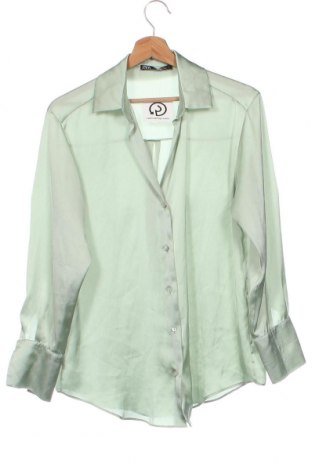 Dámská košile  Zara, Velikost XS, Barva Zelená, Cena  205,00 Kč