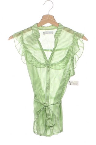 Γυναικείο πουκάμισο Zara, Μέγεθος L, Χρώμα Πράσινο, Τιμή 13,81 €