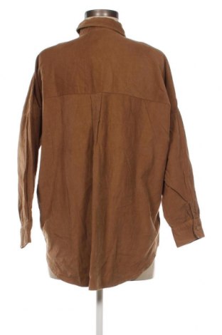 Дамска риза Zara, Размер M, Цвят Бежов, Цена 14,61 лв.