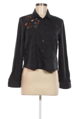 Γυναικείο πουκάμισο Zara, Μέγεθος M, Χρώμα Μαύρο, Τιμή 10,31 €