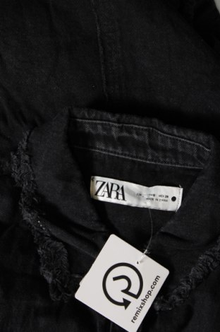 Γυναικείο πουκάμισο Zara, Μέγεθος S, Χρώμα Μαύρο, Τιμή 16,70 €