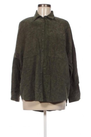 Дамска риза Zara, Размер M, Цвят Зелен, Цена 9,45 лв.