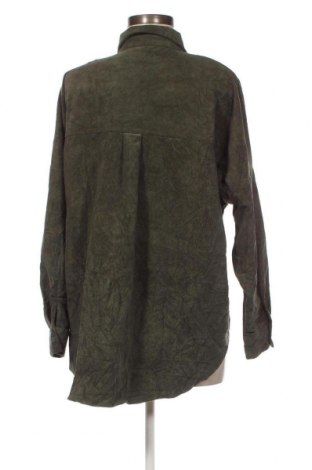 Дамска риза Zara, Размер M, Цвят Зелен, Цена 7,56 лв.
