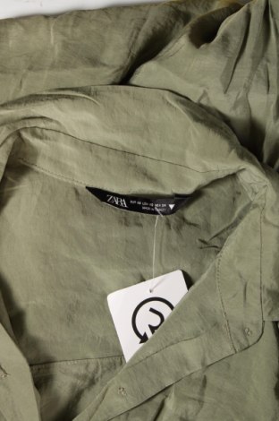 Dámska košeľa  Zara, Veľkosť XS, Farba Zelená, Cena  15,31 €