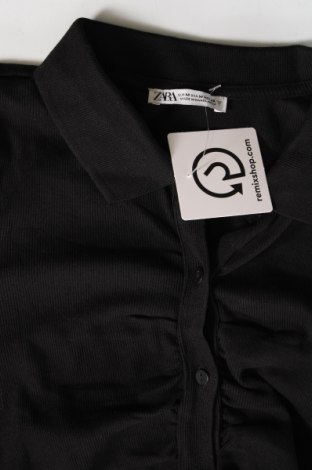 Γυναικείο πουκάμισο Zara, Μέγεθος M, Χρώμα Μαύρο, Τιμή 5,85 €